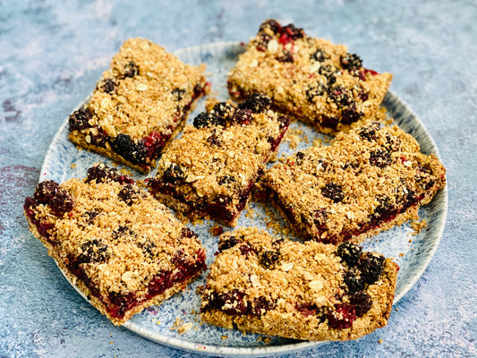 Blackberry Crumble Bars