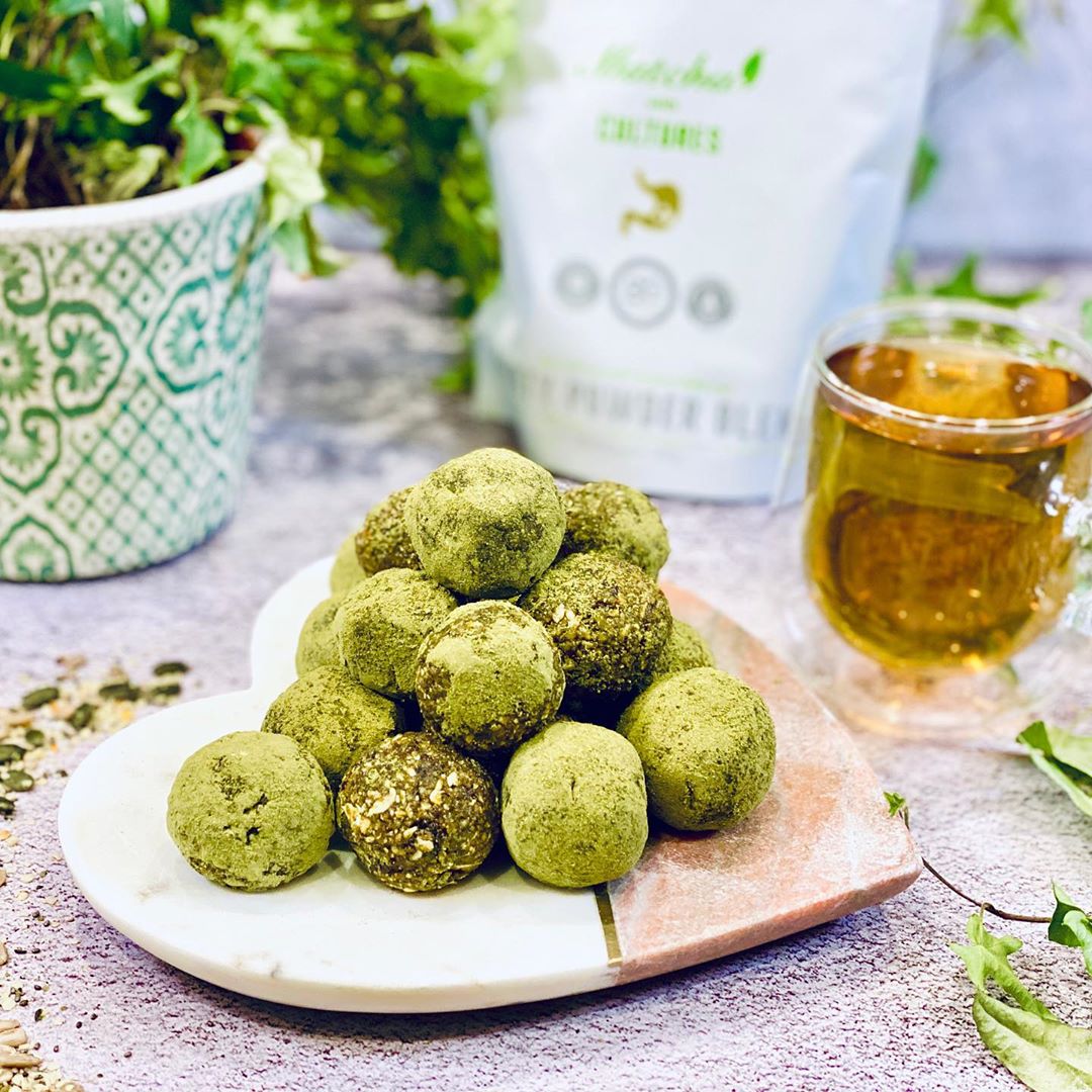 Matcha Energy Balls - By Sabina