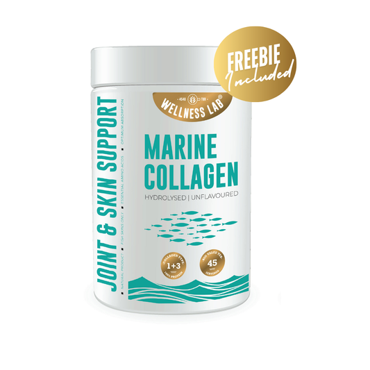 Marine Collagen Type 1 & 3 | 454g Tub | Unflavoured + Freebie